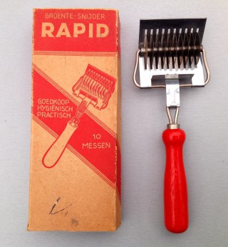 Groentesnijder Rapid 20x6x3cm € 12,50
