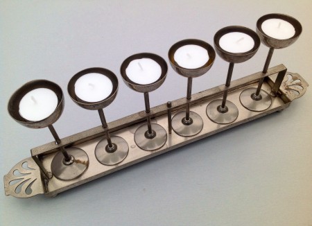 Vintage likeurset metaal € 17,50
