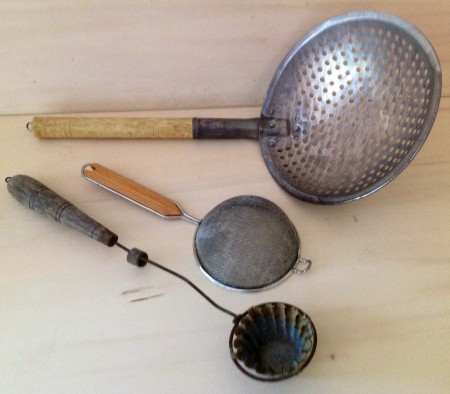3 Vintage keuken acc. € 14,50