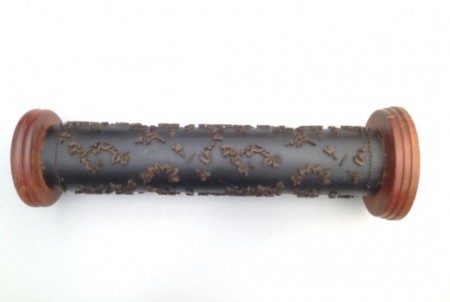 Vintage Houten Batik Drukrol €75,00