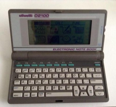  Olivetti D2100 Electronicaketen Note Book € 39,00